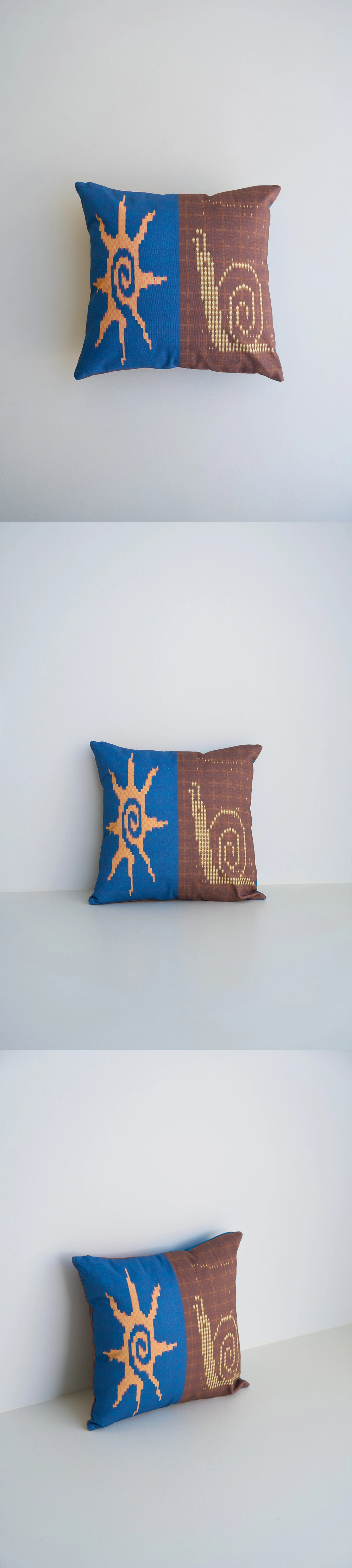 SUN & SNAIL CUSHION COVER