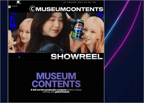 포엔드웹ㅣ글로벌 커머셜 영상 프로덕션 홈페이지