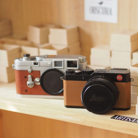 Leica D-lux (typ 109) / Real leather skin : LEICA CASES & STRAPS