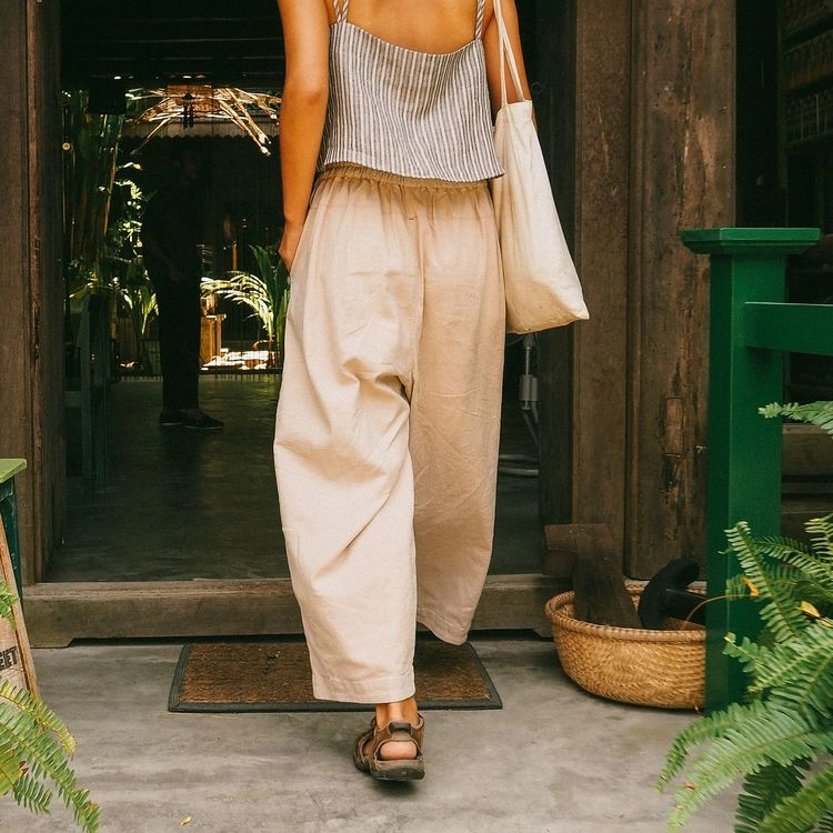 Lodge] GoGo Pants 3rd gen. Beige (Unisex) : LODGE WORLDWIDE