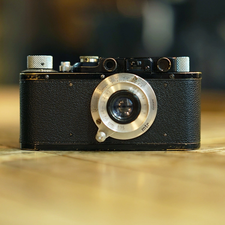 Leica Barnack II model D / Real leather skin : LEICA CASES