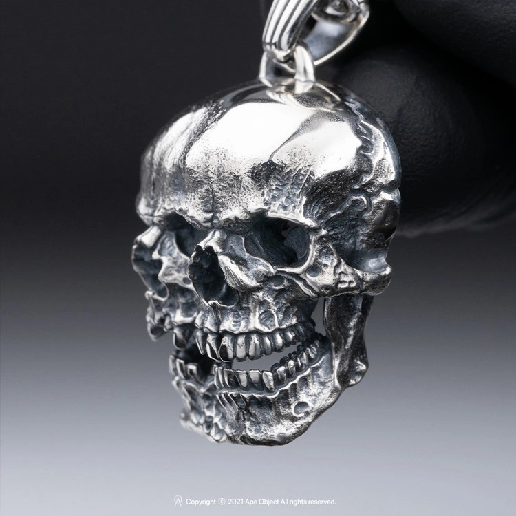 Skull Pendant(III)ㆍSilver 925 : Ape Object