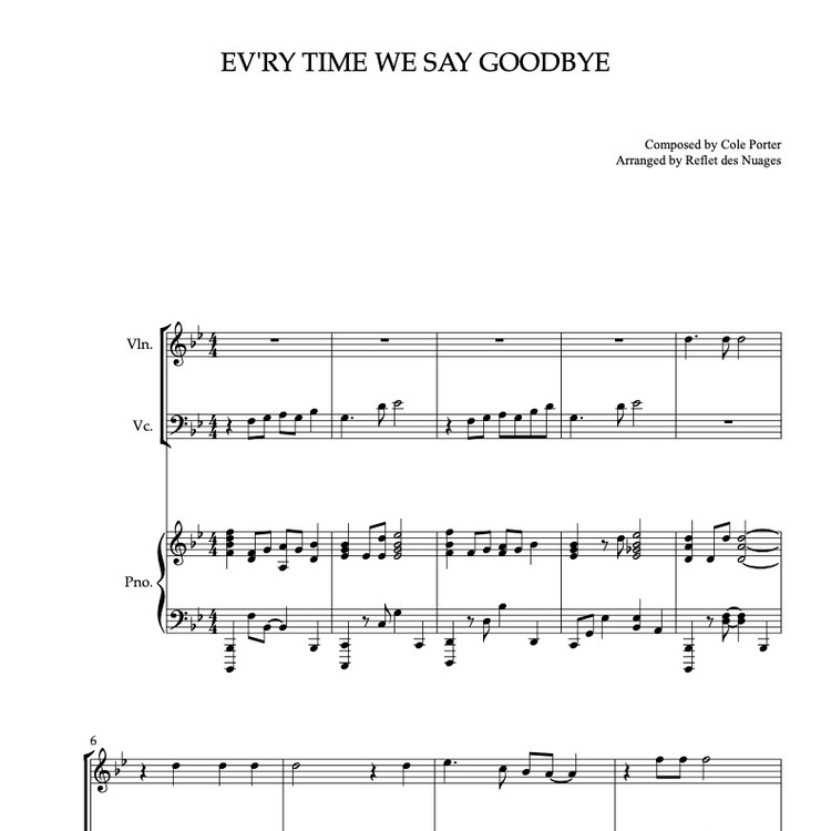 フルート、バイオリン、ピアノ トリオ楽譜６曲セット　手書き風楽譜 fit=scale-down,w=1200
