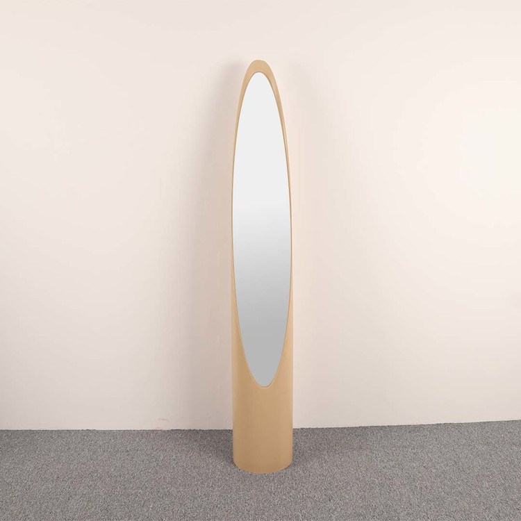 Unghia Lipstick Mirror by Rodolfo Bonetto - Beige : willyhouse