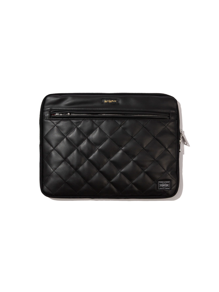 Lewis Leathers × PORTER Long Wallet Black : HIDE/AND/RIDE