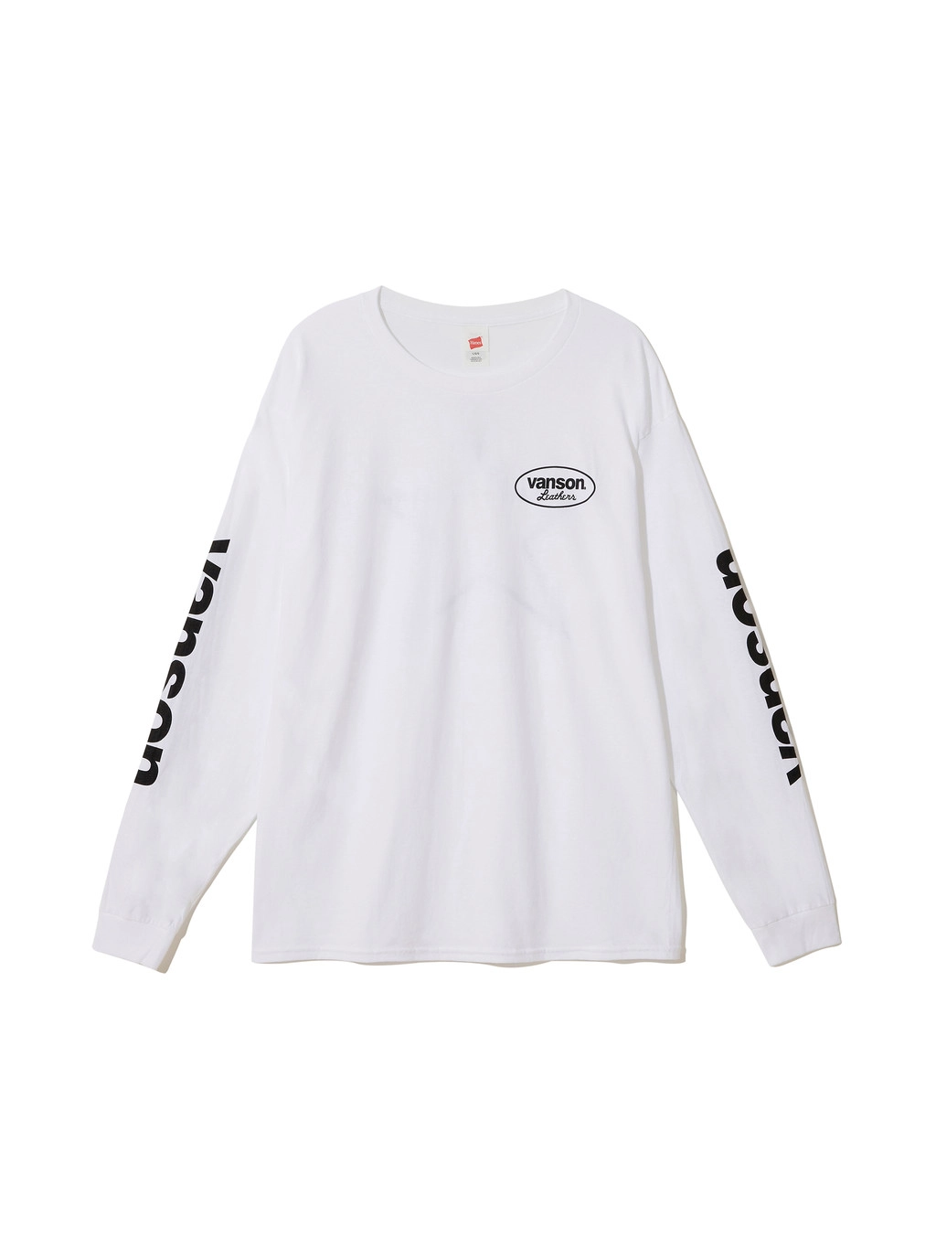 Long Sleeve Star T-Shirts / White & Black : HIDE/AND/RIDE