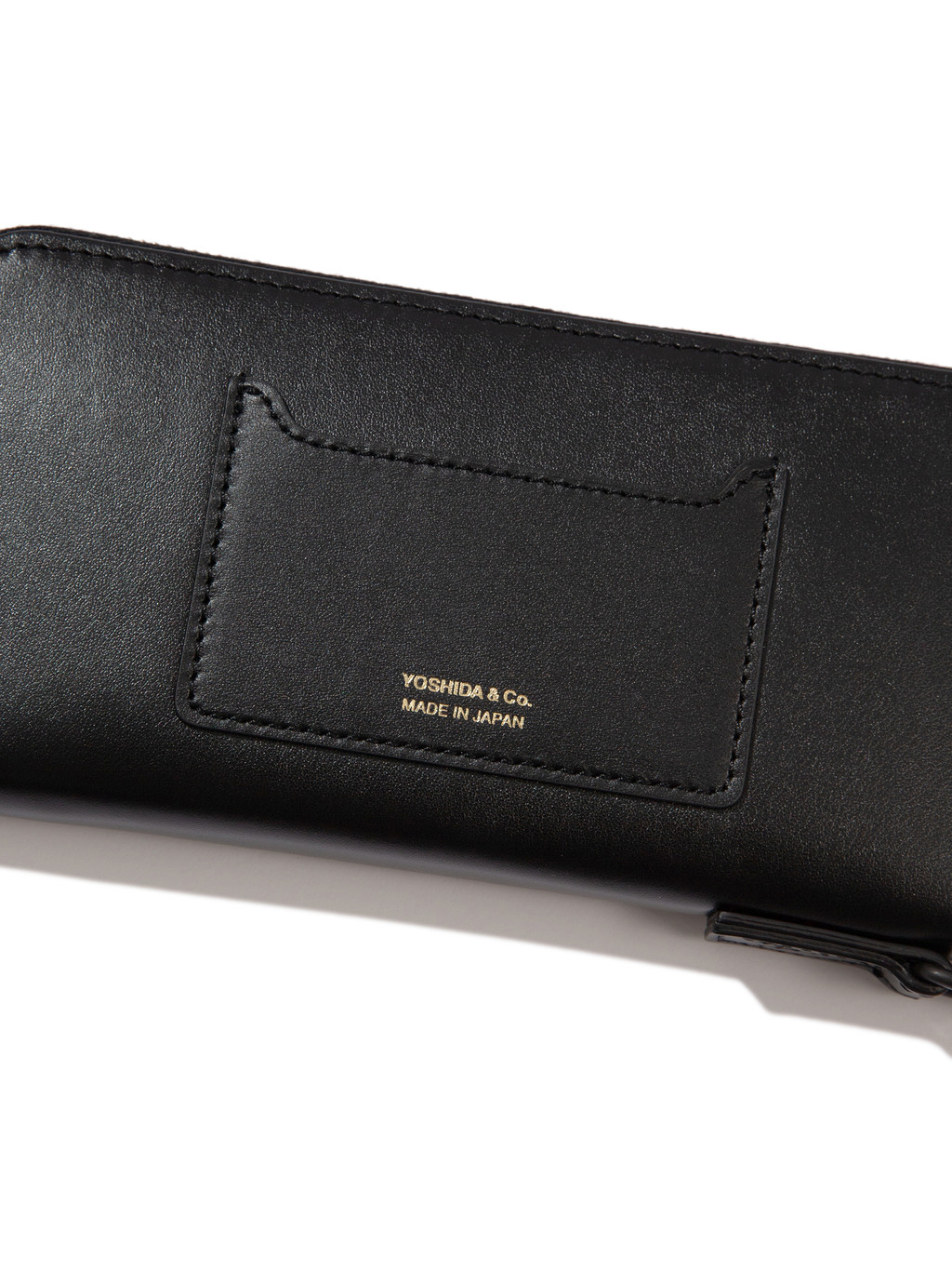 Lewis Leathers × PORTER Long Wallet Black : HIDE/AND/RIDE