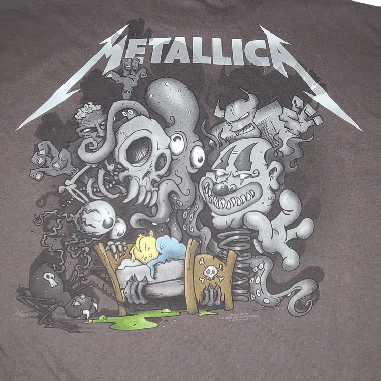 METALLICA - ALL NIGHTMARE LONG (2008) (XL) TEE : VNTGdept