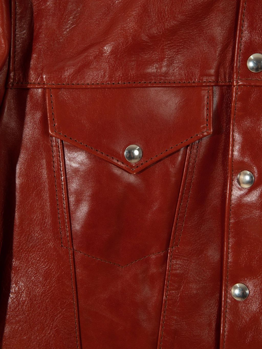 New 988 Western / Regular Fit / Red Cotton / Terracotta