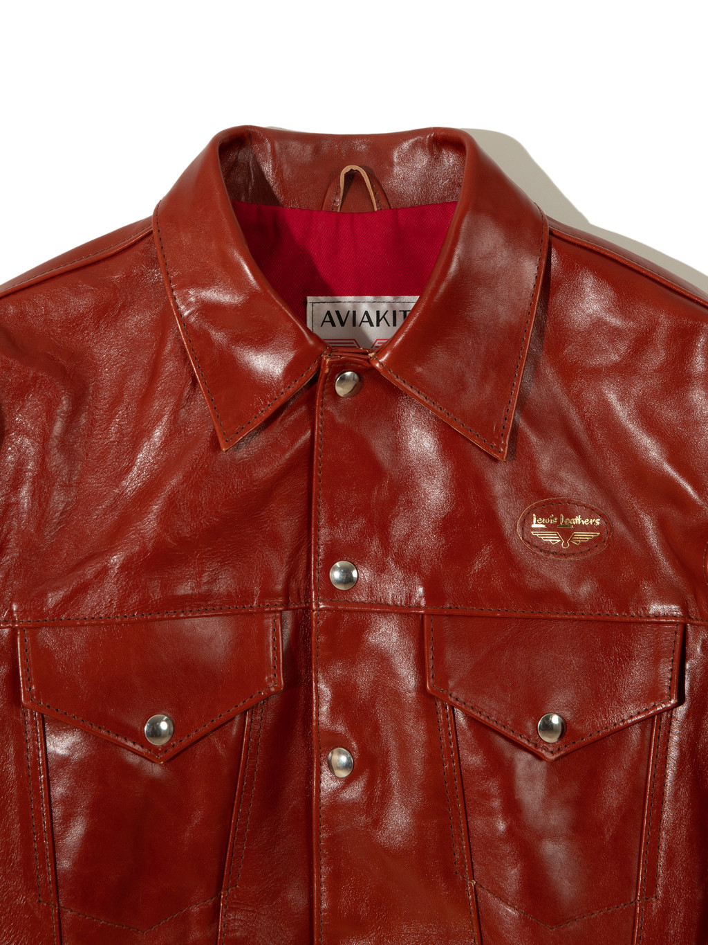 New 988 Western / Regular Fit / Red Cotton / Terracotta
