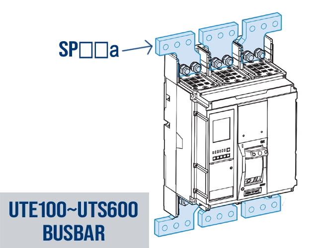 UTS150N FTU 3P 40A, 50A, 60A, 70A, 80A, 90A, 100A, 125A, 150A, UL MCCB ...
