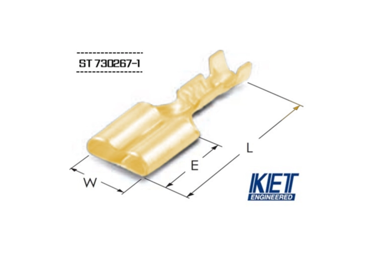 250 Terminal / 1Roll(5000ea) / KET / ST730267-1 : HARNESS MALL