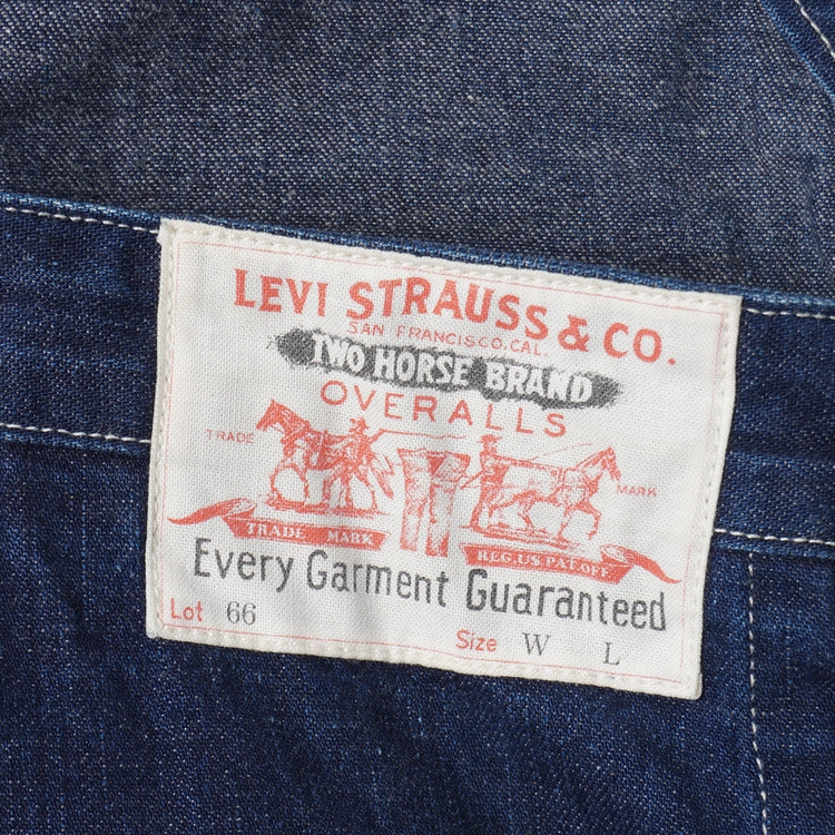 LVC (Levi's Vintage Clothing, Lot66 Bib Overall, USA Made) : 파브