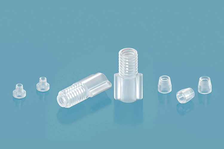 [Fitting] Flangeless Fittings 프렌지레스피팅 UNF나사탭 연결 아답터 피팅 PP PTFE 재질 1/4 ...