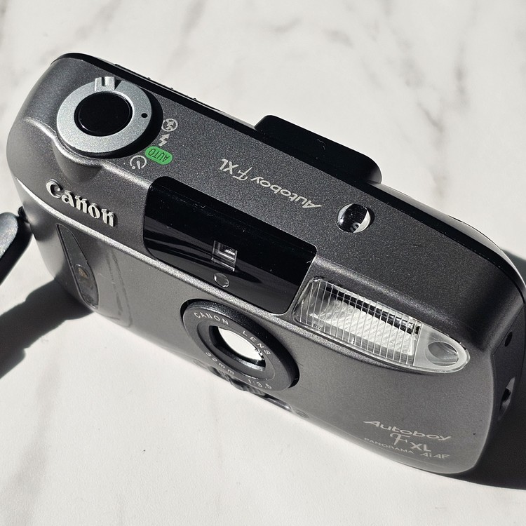 レアモデル　単焦点レンズ搭載　Canon オートボーイ　Fxl Canon Autoboy F XL の使い方 | Totte Me Camera