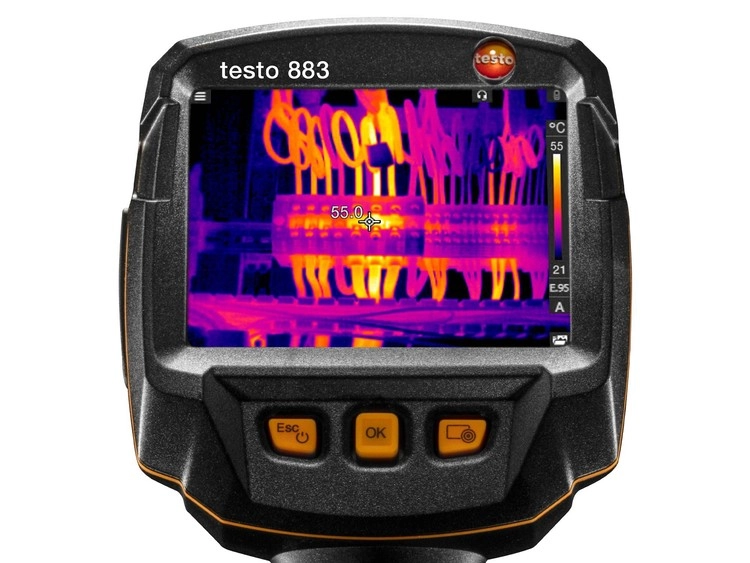 테스토 TESTO 883 고해상도 열화상카메라 망원렌즈 kit (320 x480)