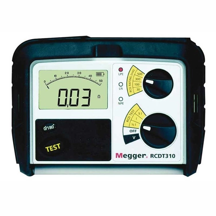 메거 MEGGER RCDT300 루프 임피던스 시리즈 RCDT310 RCDT320 RCDT330