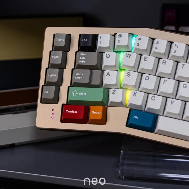 무선 기판 포함] Qwertykeys NEO Ergo : 스웨그키 공식 온라인 스토어