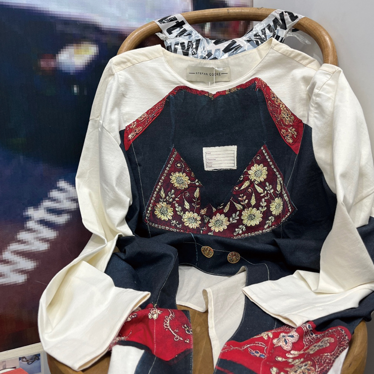 Stefan Cooke Admiral Long Sleeve Top : wwtwseoul