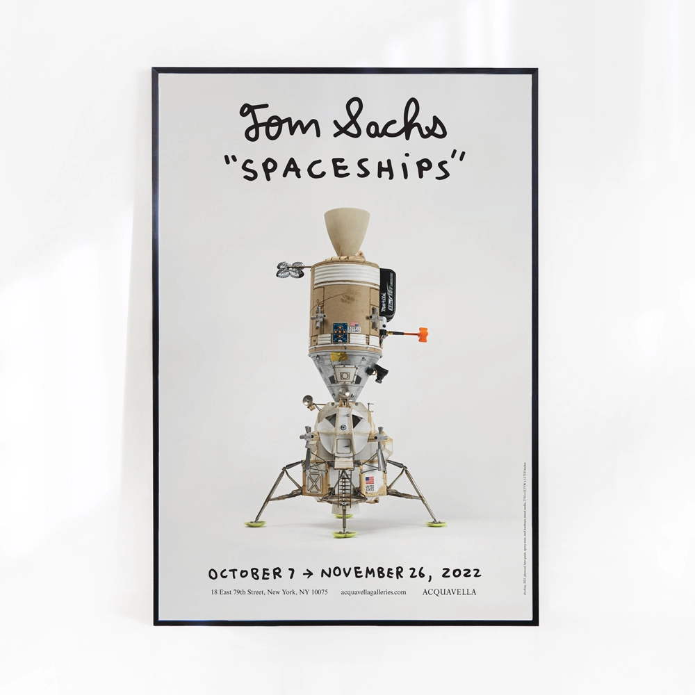 톰 삭스 Limited] Spaceships (액자 포함) 66 x 96.5 cm : 쿠나장롱