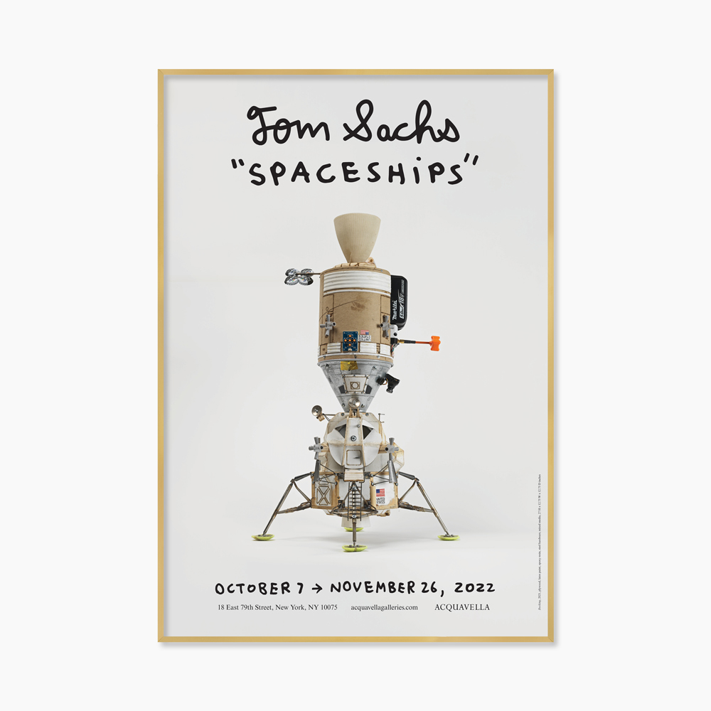 톰 삭스 Limited] Spaceships (액자 포함) 66 x 96.5 cm : 쿠나장롱