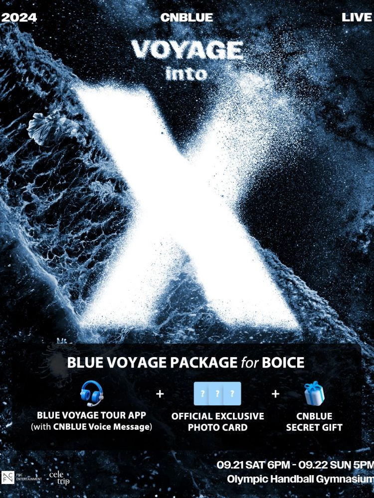 2024 CNBLUE LIVE－VOYAGE into X (BLUE VOYAGE PACKAGE with