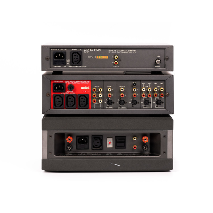 QUAD 606 FM4チューナー　QUAD44プリアンプ QUAD 쿼드 44 프리 606 파워 FM4 튜너 SET