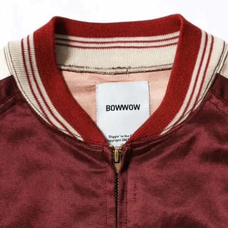 BOW WOW BEATLE MANIA SATIN SPORTS JACKET 【公式通販】