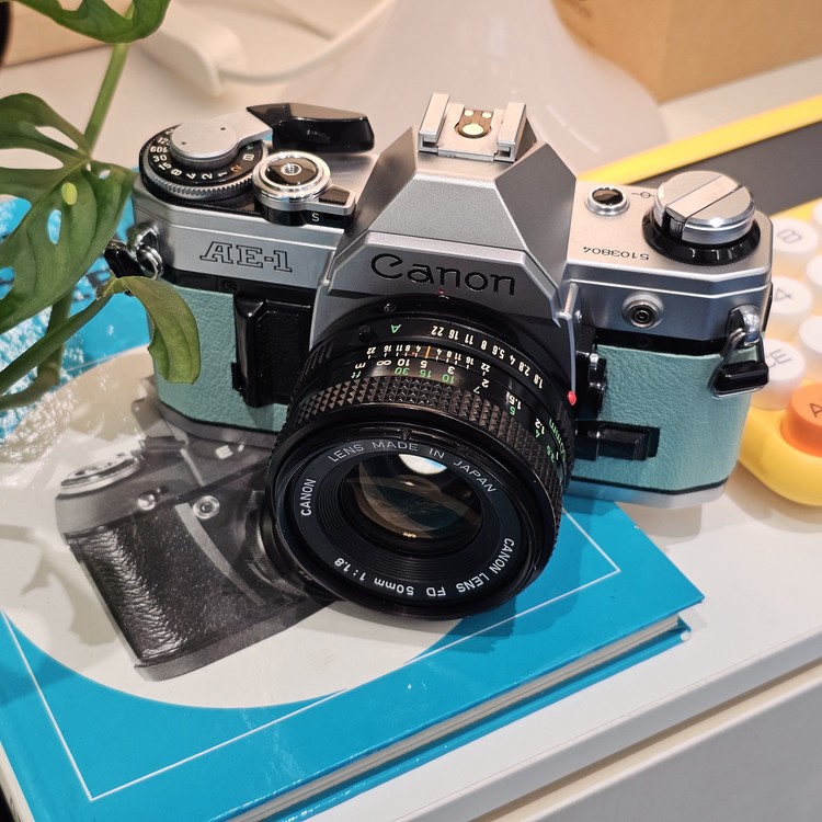 캐논 canon AE-1 + 50mm FD Lens : 루트카메라 필카 필름카메라 상점