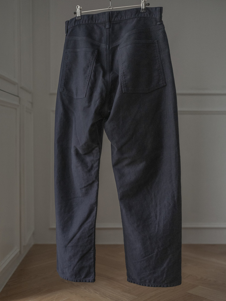 衣類ハンガー PORTER CLASSIC MOLESKIN HANGER Porter Classic [포터 클래식] - Moleskin Pants - Dark Navy : W2KEND