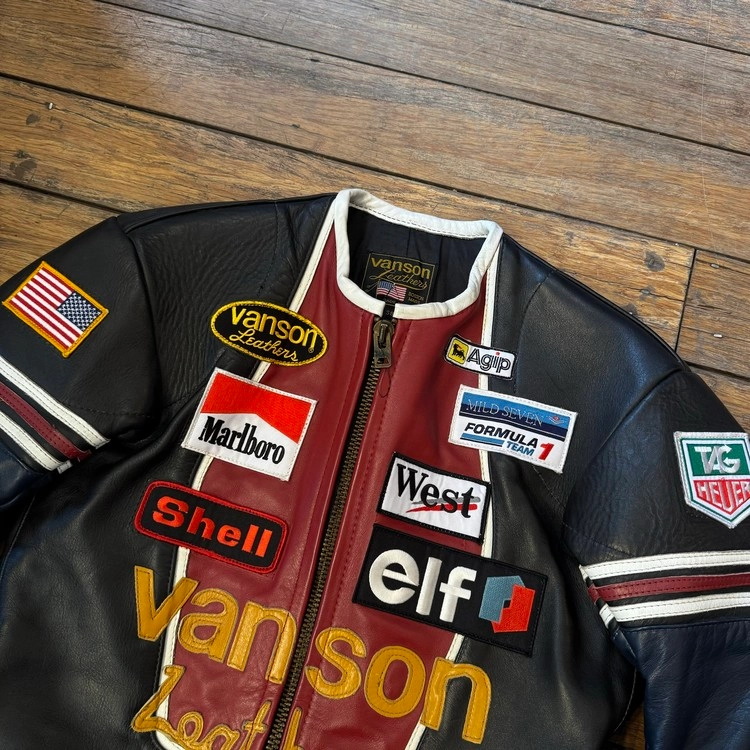 セール！80’s Vanson One Star Leather Jacket VANSON】(バンソン) STAR LEATHER JACKET / スター レザージャケット