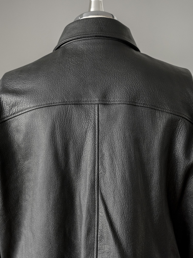 CCU [씨씨유] - Swing Top Jacket (Goat Skin) - Black : W2KEND SHOP