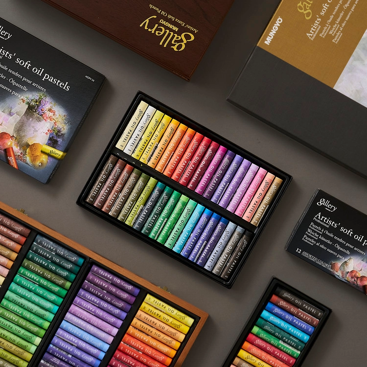 Soft Oil Pastels (MOPV) : MUNGYO