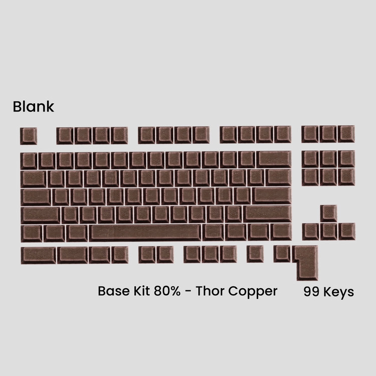 GB ] Awekeys Viking Antiques Full Metal Keycaps Set : KLC