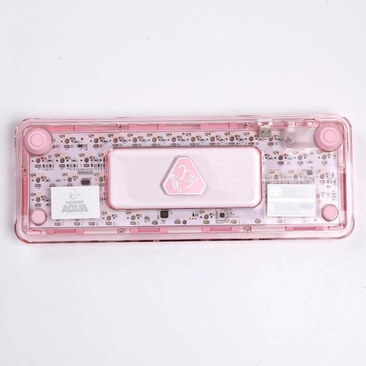 GUTS Aqua67 Soft Jelly Pudding Pink Silicone Wireless/Wired