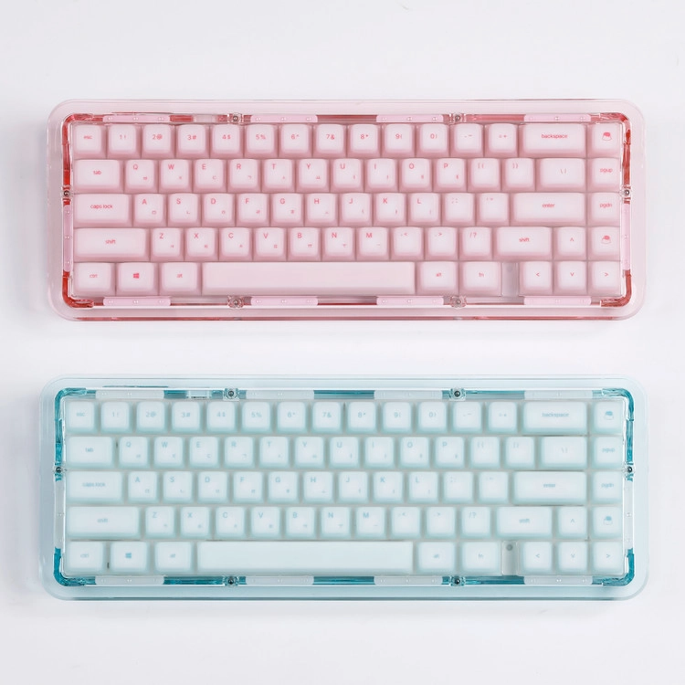 GUTS Aqua67 Soft Jelly Pudding Pink Silicone Wireless/Wired