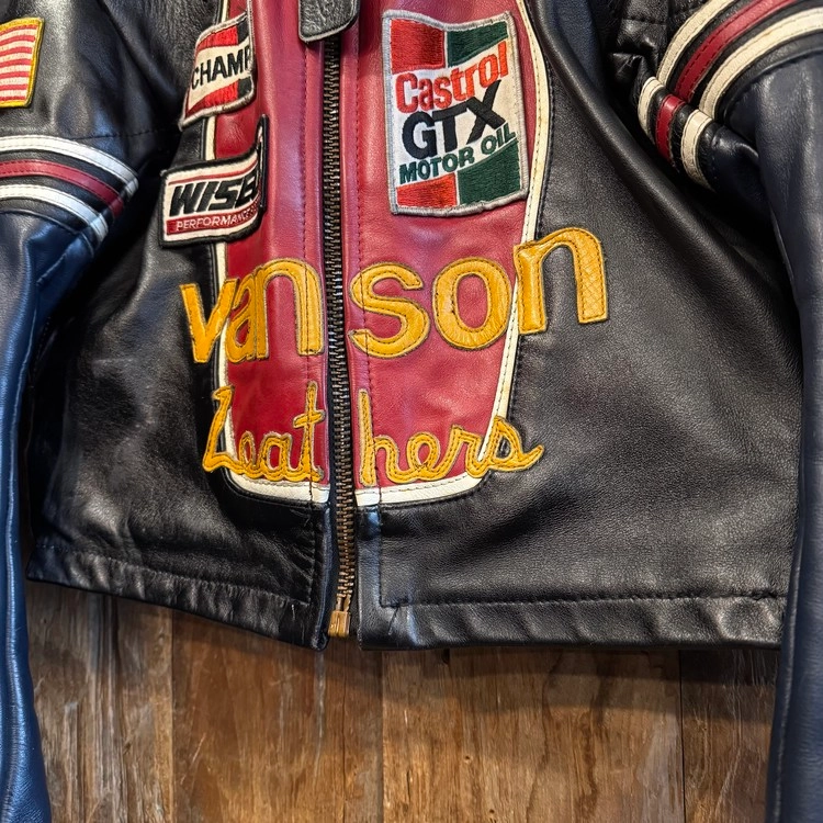 40] Vanson One Star Leather Jacket : masterpiecehannam