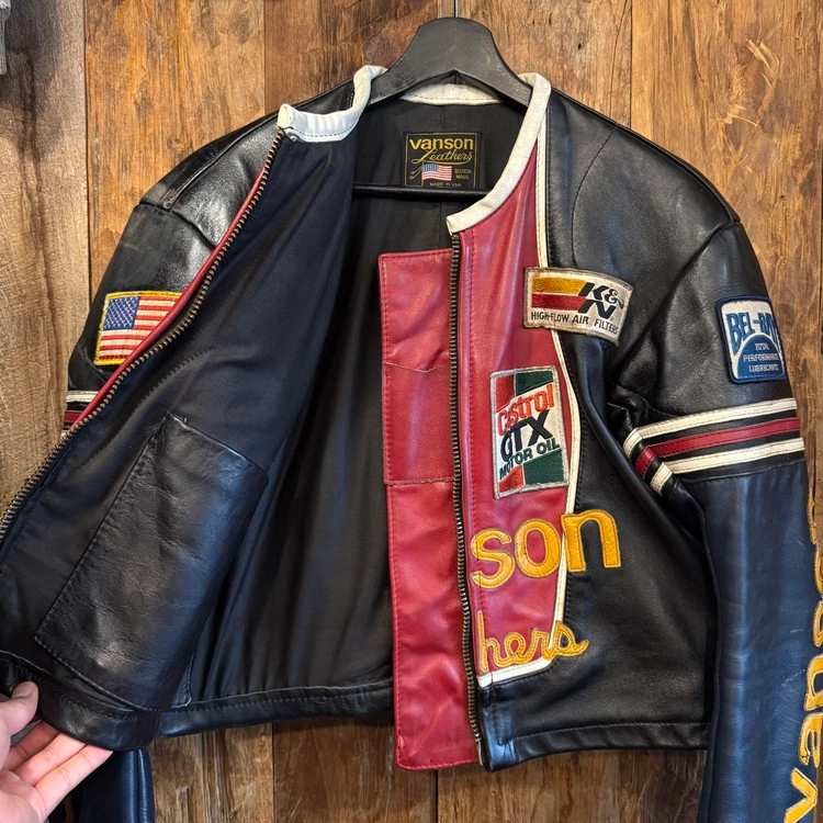 40] Vanson One Star Leather Jacket : masterpiecehannam