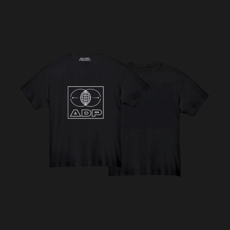 ALLDAY PROJECT (올데이프로젝트) BLACK MEMBER NAMES T-SHIRT - Debut