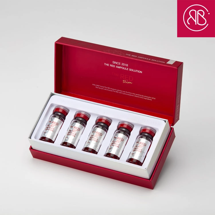 The RED Slim 5本入り美容液 The RED Fat Dissolving Ampoule 5x10ml | Korean Slimming Serum | VB