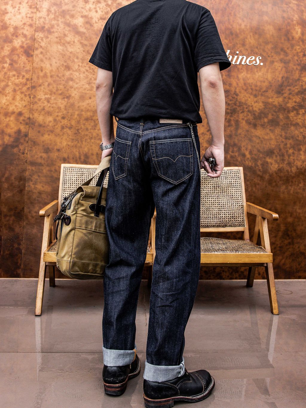 레드토네이도] 11oz 55501 스트레이트 데님 팬츠 : 워크앤워크(WorknWalk)