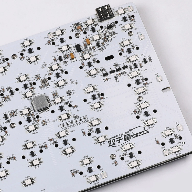 Monstar GUTS SU64 PCB board plate foam GH60 layout keyboard 8K