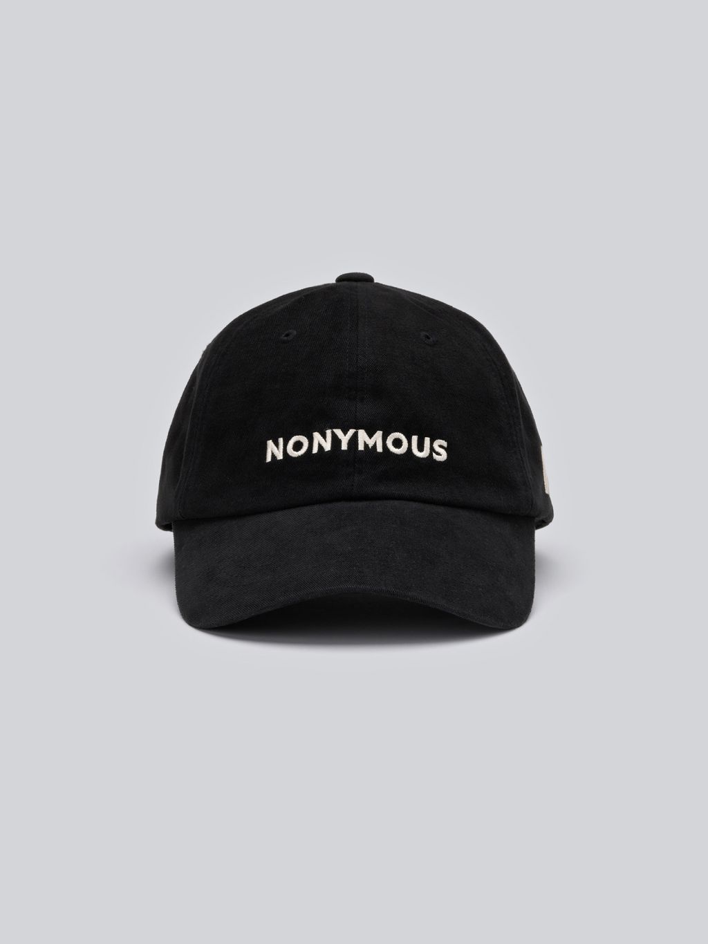 NONYMOUS AA NEW ICONIC PEACHED CAP - BLACK (ABNHBC0040BK) : NONYMOUSAA