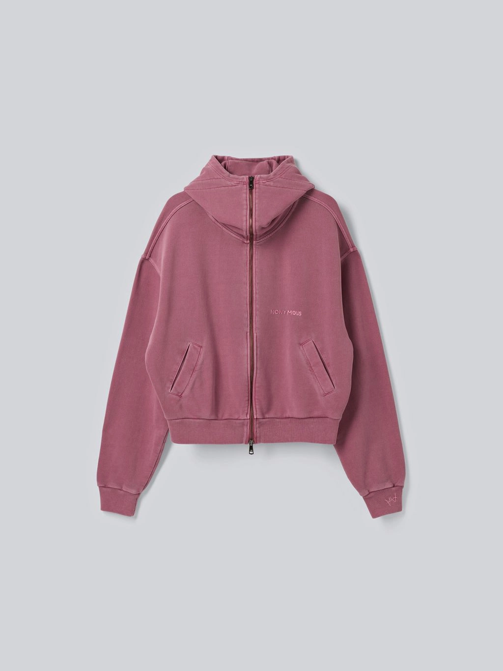 NONYMOUS AA FADING HIGH SHIELD ZIPUP - PINK (ABNCJP0010PK