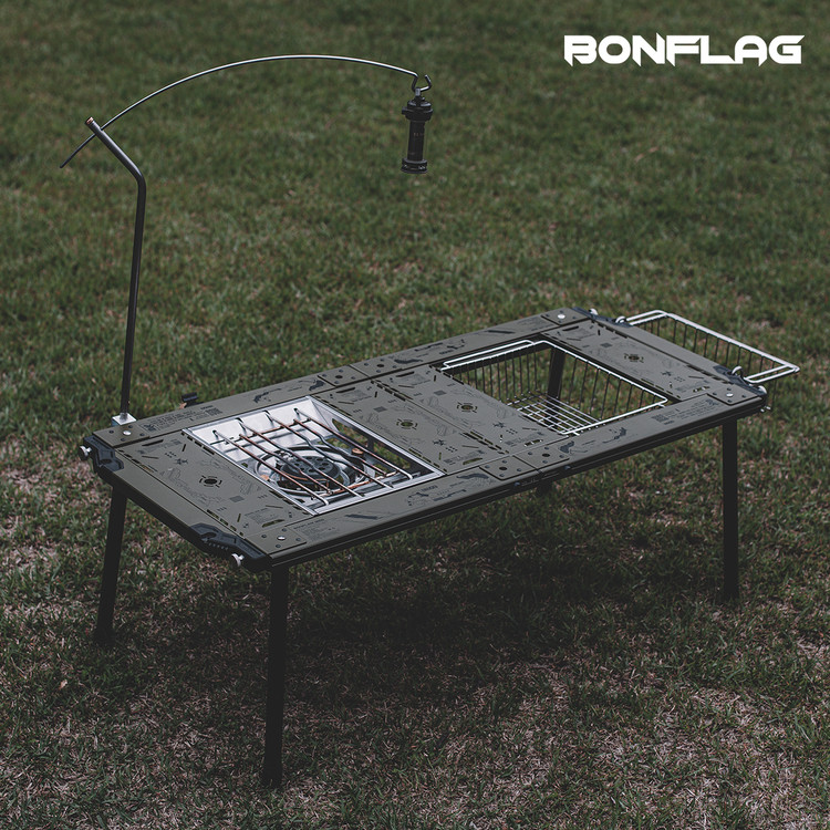 bonflag ４ユニットテーブルセット　ブラックカラー アクシス IGTテーブル 4ユニットセット - デザインバージョン : 上質な