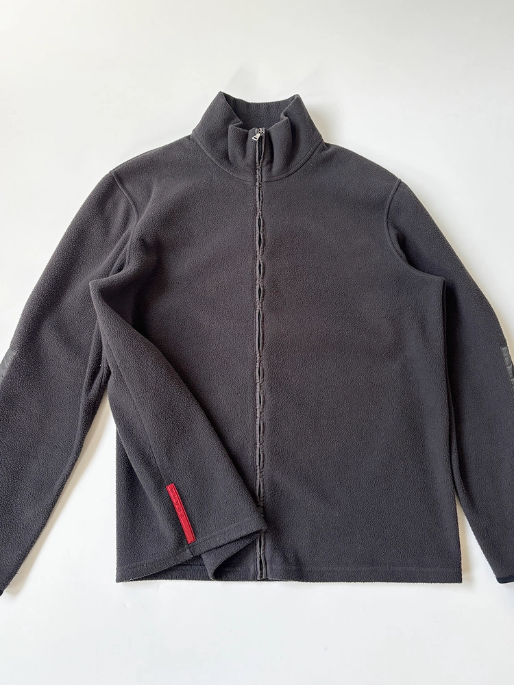 PRADA SPORT FLEECE ZIP UP : oaens