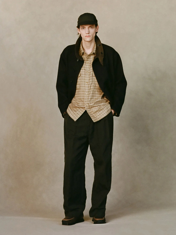 NICENESS [나이스네스] - H.TWEEDY - Black × Brown : W2KEND SHOP