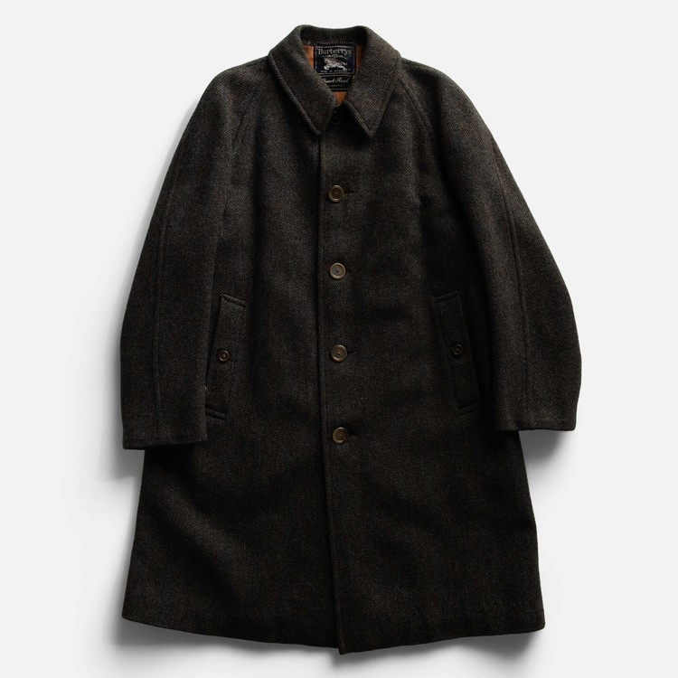 A*k様 Vintage Burberrys Coat ｜Cusha Tweed VINTAGE BURBERRYS' CUSHA TWEED COAT : Paramade Pickers (파라메이드