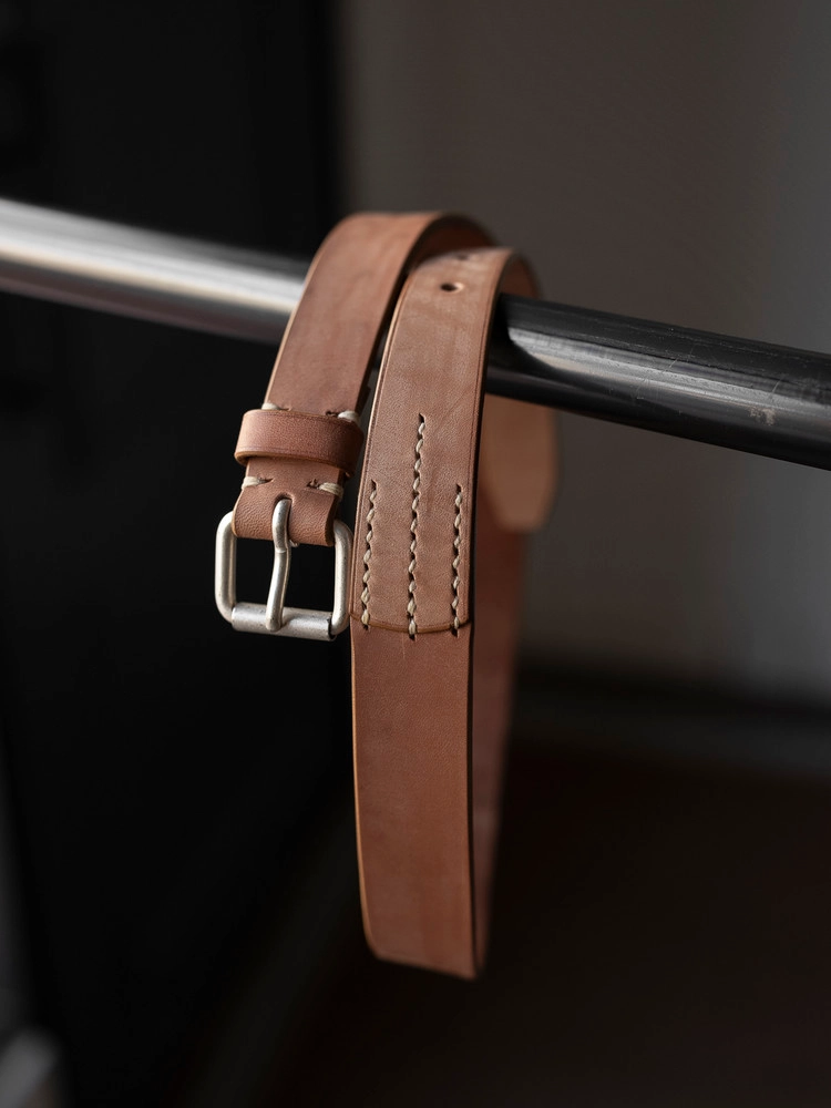 forme [포르메] - Jodhpurs Belt Natural Horse Butt - Natural