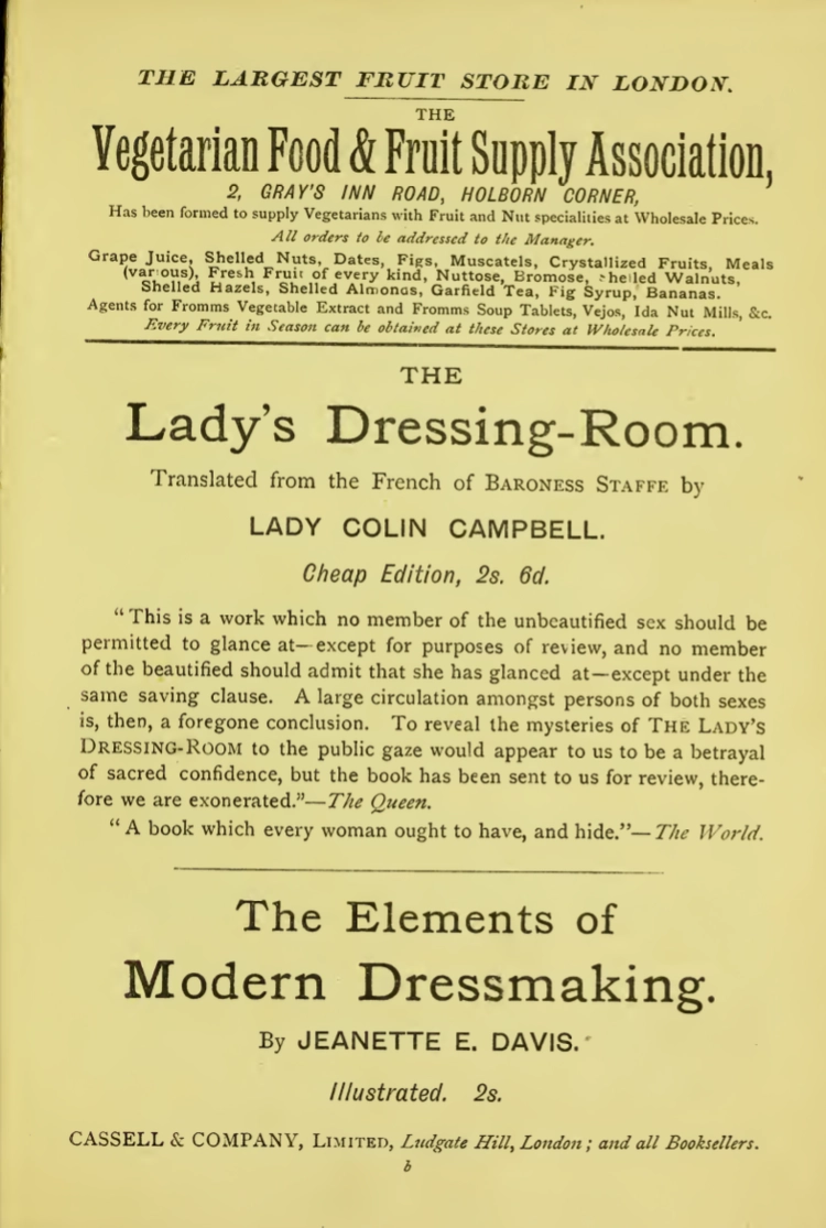 【希少】 エスペラント語 ベジタリアン料理本 Clara de Hess 専門書 カッセルのベジタリアン料理 (1899年：英国ヴィクトリア朝の優雅で